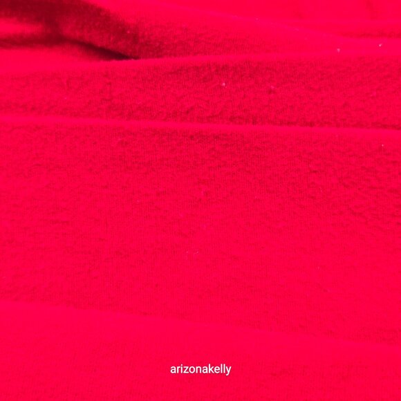 Land's End 5oz Flannel King Sheet Set RED - Picture 7 of 9